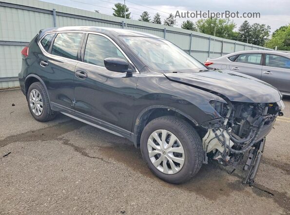 KNMAT2MV4KP533346 2019 NISSAN ROGUE Черный Передняя правая четверть