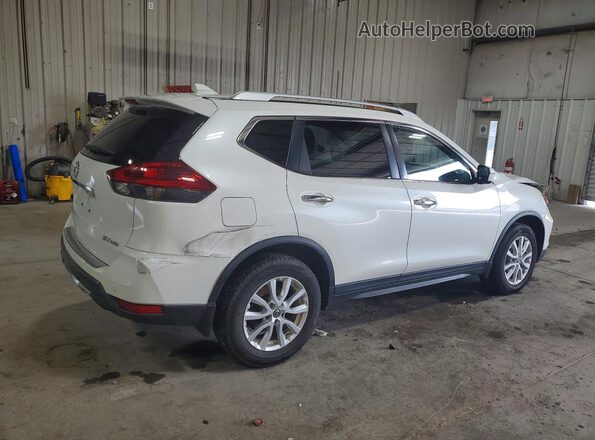 KNMAT2MV4KP535551 2019 NISSAN ROGUE Белый Задняя правая четверть