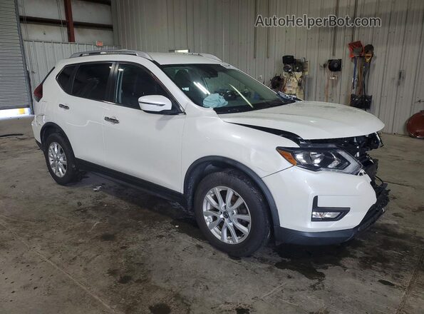 KNMAT2MV4KP535551 2019 NISSAN ROGUE Белый Передняя правая четверть