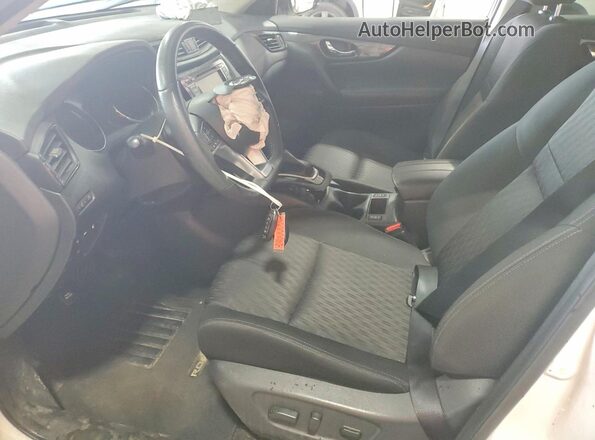 KNMAT2MV4KP535551 2019 NISSAN ROGUE Белый Вид салона спереди