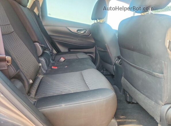 KNMAT2MV4LP505564 2020 NISSAN ROGUE Gray Widok wnętrza z tyłu