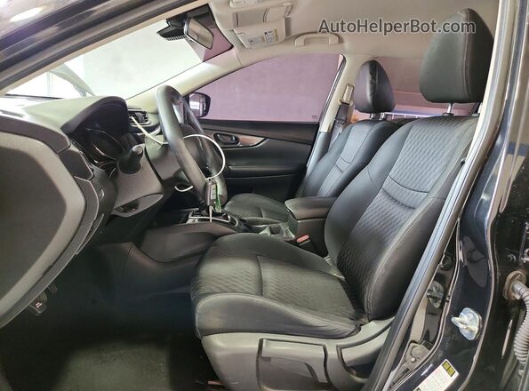 KNMAT2MV4LP534658 2020 NISSAN ROGUE Black Front interior view
