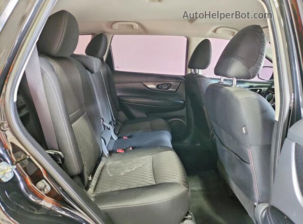 KNMAT2MV4LP534658 2020 NISSAN ROGUE Black Rear interior view