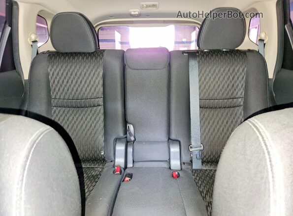 KNMAT2MV4LP534658 2020 NISSAN ROGUE Black Rear seats view
