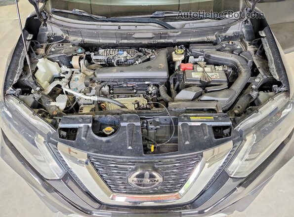 KNMAT2MV4LP534658 2020 NISSAN ROGUE Black Engine compartment view