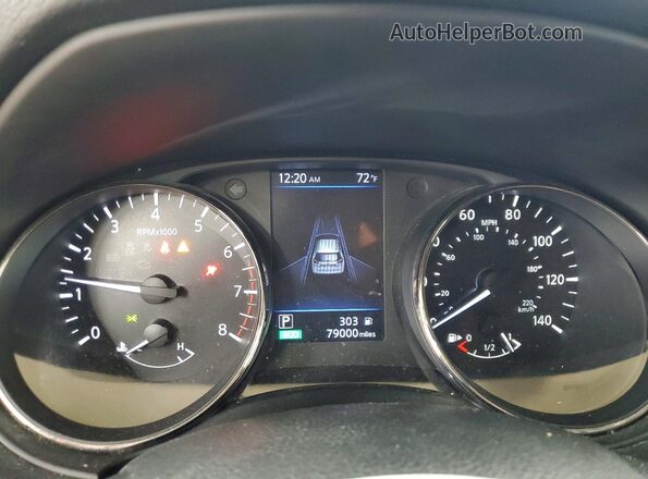 KNMAT2MV4LP539021 2020 NISSAN ROGUE Серый Вид щитка приборов