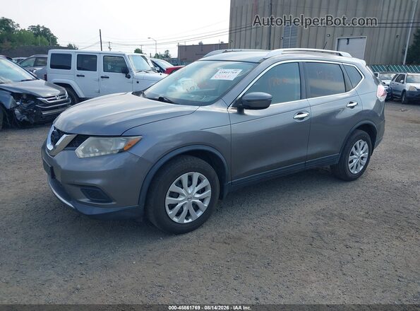 KNMAT2MV5GP597967 2016 NISSAN ROGUE Gray Front left