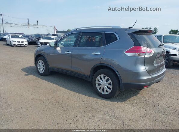 KNMAT2MV5GP597967 2016 NISSAN ROGUE Gray Rear left