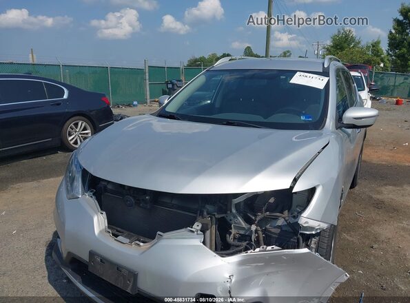 KNMAT2MV5GP601080 2016 NISSAN ROGUE Silver Vista frontal