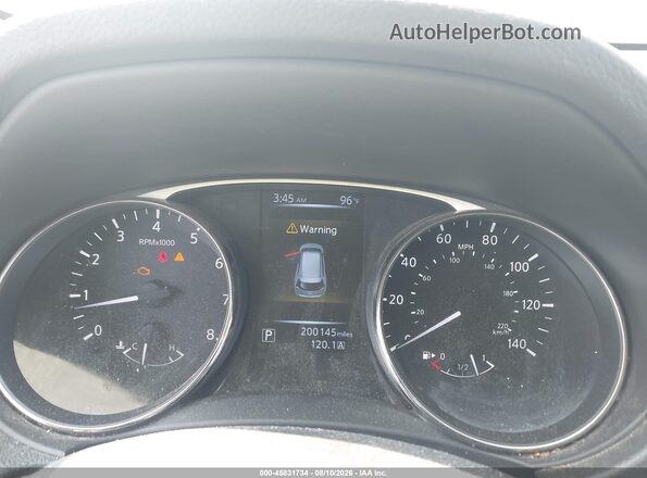 KNMAT2MV5GP601080 2016 NISSAN ROGUE Silver Vista de los asientos traseros