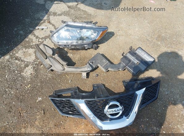 KNMAT2MV5GP601080 2016 NISSAN ROGUE Silver Vista del cuadro de instrumentos