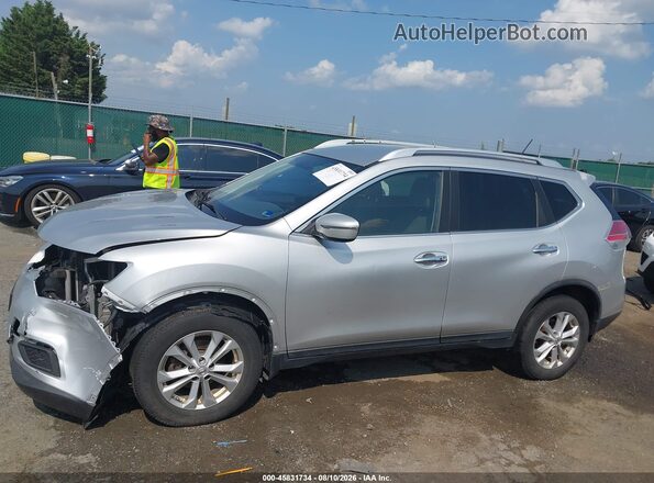 KNMAT2MV5GP601080 2016 NISSAN ROGUE Silver 