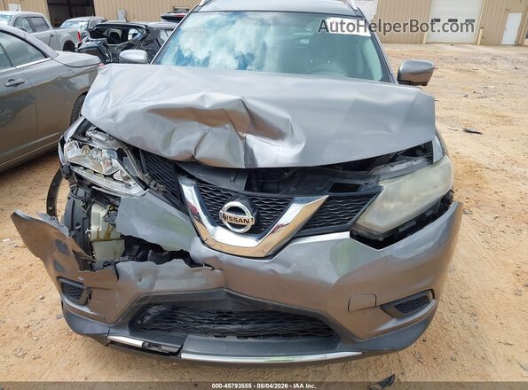 KNMAT2MV5GP618753 2016 NISSAN ROGUE Серый Вид спереди