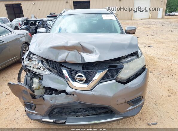 KNMAT2MV5GP618753 2016 NISSAN ROGUE Серый Вид задней части салона
