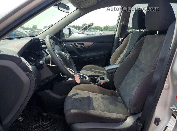KNMAT2MV5GP627596 2016 NISSAN ROGUE Silver წინა პანელის ხედი