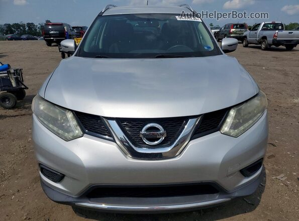 KNMAT2MV5GP627596 2016 NISSAN ROGUE Silver უკანა ხედი