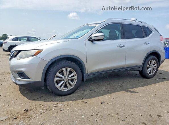 KNMAT2MV5GP627596 2016 NISSAN ROGUE Silver უკანა მარცხენა