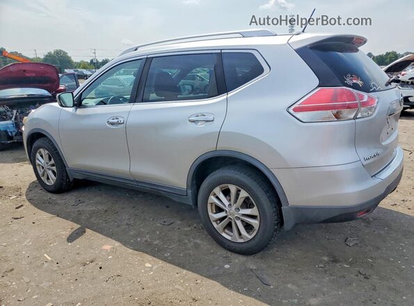 KNMAT2MV5GP627596 2016 NISSAN ROGUE Silver უკანა მარჯვენა