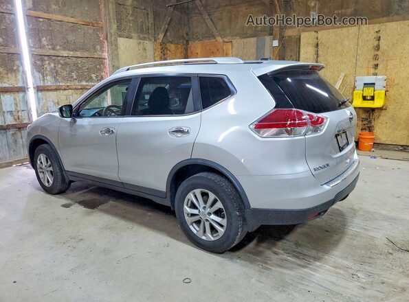 KNMAT2MV5GP628098 2016 NISSAN ROGUE Silver Tył lewy