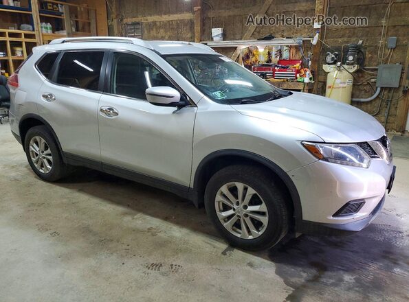 KNMAT2MV5GP628098 2016 NISSAN ROGUE Silver Przód prawy