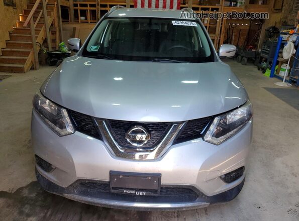 KNMAT2MV5GP628098 2016 NISSAN ROGUE Silver Widok z przodu