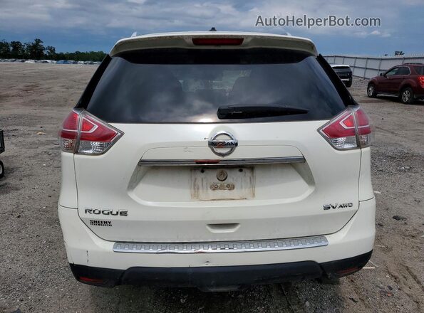 KNMAT2MV5GP629090 2016 NISSAN ROGUE White Հետևի տեսք