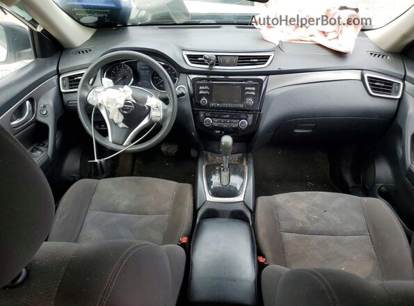 KNMAT2MV5GP629090 2016 NISSAN ROGUE White Առջևի վահանակի տեսք