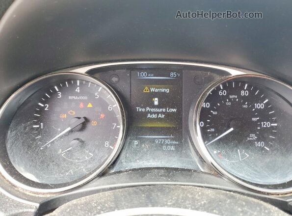 KNMAT2MV5GP629090 2016 NISSAN ROGUE White Սարքավորումների վահանակի տեսք