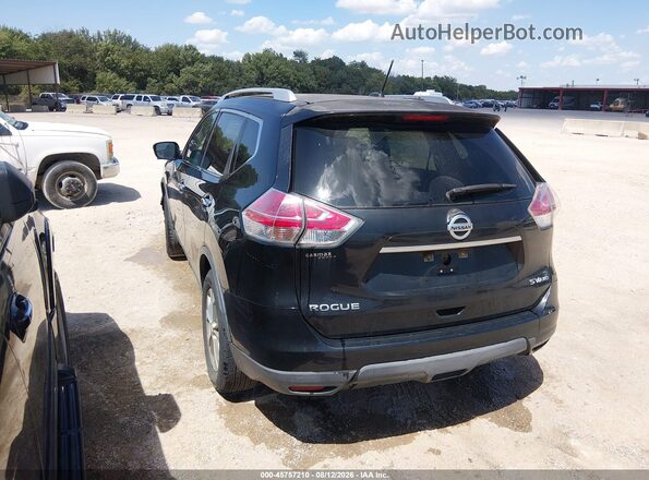 KNMAT2MV5GP635357 2016 NISSAN ROGUE Black Rear left