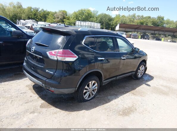 KNMAT2MV5GP635357 2016 NISSAN ROGUE Black Rear right