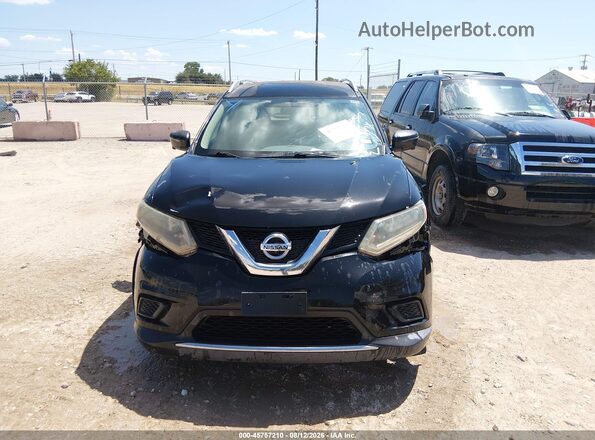 KNMAT2MV5GP635357 2016 NISSAN ROGUE Black Rear interior view