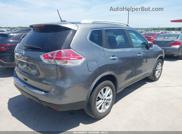 KNMAT2MV5GP660534 2016 NISSAN ROGUE Gray Tył prawy