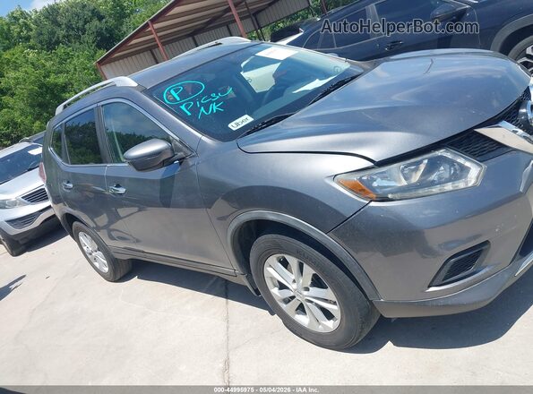 KNMAT2MV5GP660534 2016 NISSAN ROGUE Gray Widok wnętrza z tyłu
