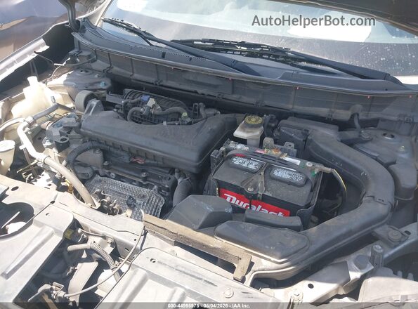 KNMAT2MV5GP660534 2016 NISSAN ROGUE Gray Widok z tyłu