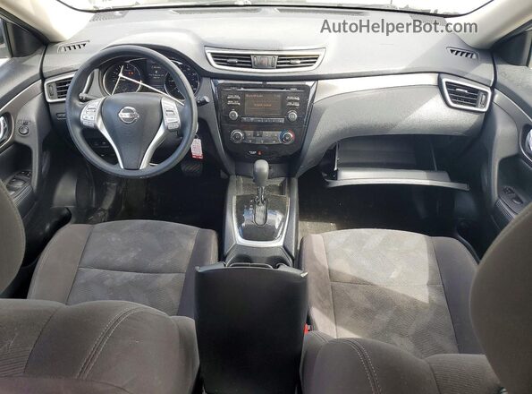 KNMAT2MV5GP667547 2016 NISSAN ROGUE Серебряный Вид панели приборов