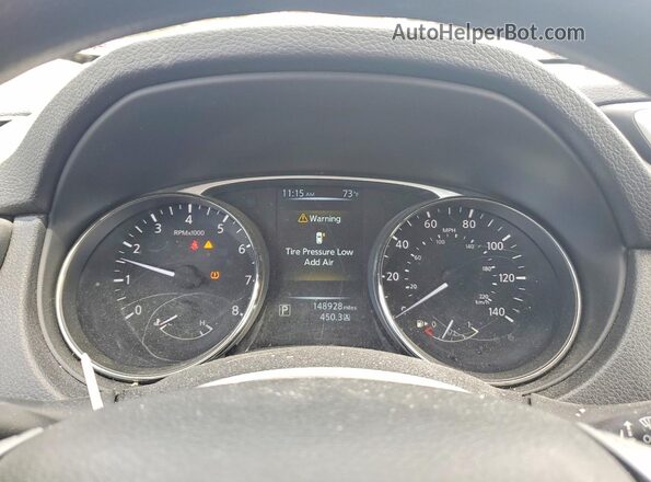 KNMAT2MV5GP667547 2016 NISSAN ROGUE Серебряный Вид щитка приборов