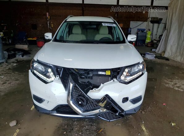KNMAT2MV5GP679097 2016 NISSAN ROGUE Белый Вид спереди