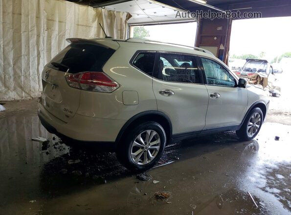 KNMAT2MV5GP679097 2016 NISSAN ROGUE Белый Задняя правая четверть