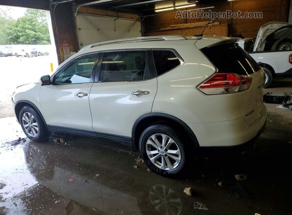 KNMAT2MV5GP679097 2016 NISSAN ROGUE Белый Задняя левая четверть