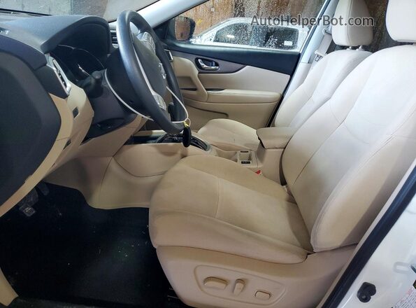 KNMAT2MV5GP679097 2016 NISSAN ROGUE Белый Вид салона спереди