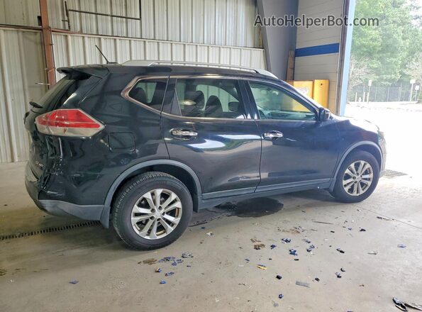 KNMAT2MV5GP700823 2016 NISSAN ROGUE Black უკანა მარჯვენა