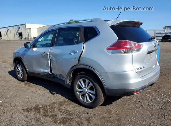 KNMAT2MV5GP705973 2016 NISSAN ROGUE Silver უკანა მარცხენა