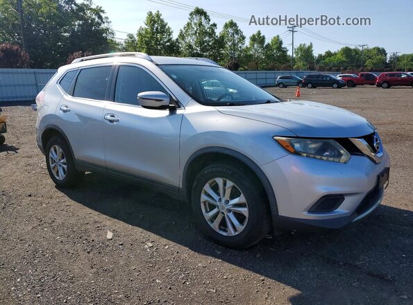 KNMAT2MV5GP705973 2016 NISSAN ROGUE Silver წინა მარჯვენა