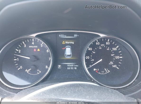 KNMAT2MV5GP713197 2016 NISSAN ROGUE Синий Вид задних сидений