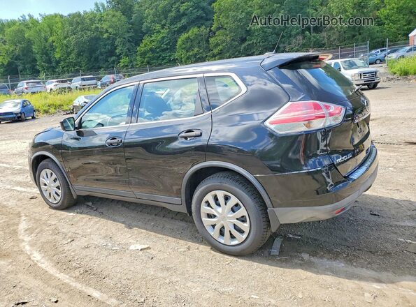 KNMAT2MV5GP720019 2016 NISSAN ROGUE Black უკანა მარცხენა