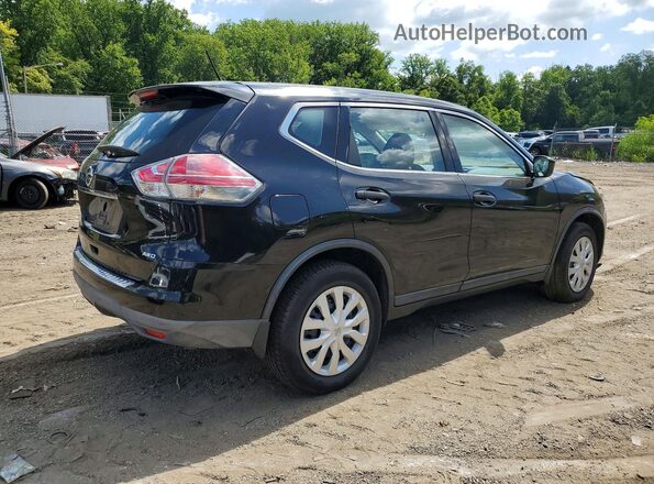 KNMAT2MV5GP720019 2016 NISSAN ROGUE Black უკანა მარჯვენა