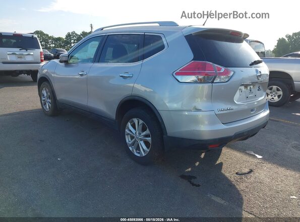 KNMAT2MV5GP733630 2016 NISSAN ROGUE Silver უკანა მარცხენა