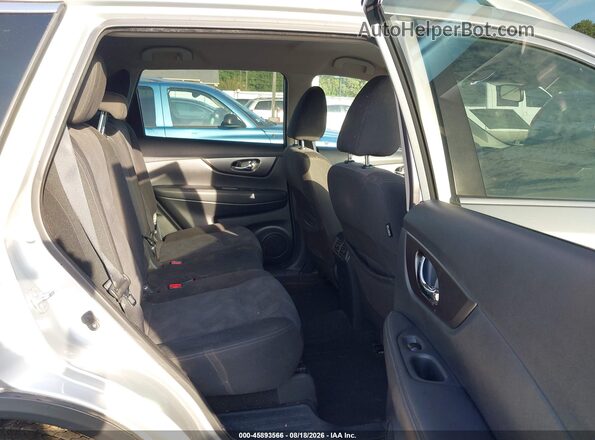 KNMAT2MV5GP733630 2016 NISSAN ROGUE Silver VIN კოდის სტიკერის ხედი