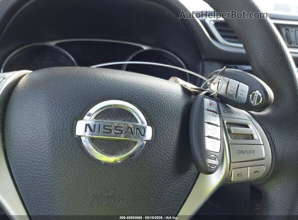 KNMAT2MV5GP733630 2016 NISSAN ROGUE Silver წინა პანელის ხედი