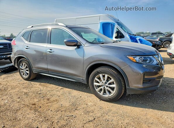KNMAT2MV5HP582550 2017 NISSAN ROGUE Серый Передняя правая четверть